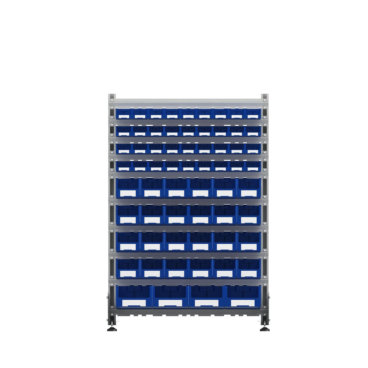 ER-00024074 Стеллаж для пластиковых лотков SORTEX односторонний 1500x1000x450.05