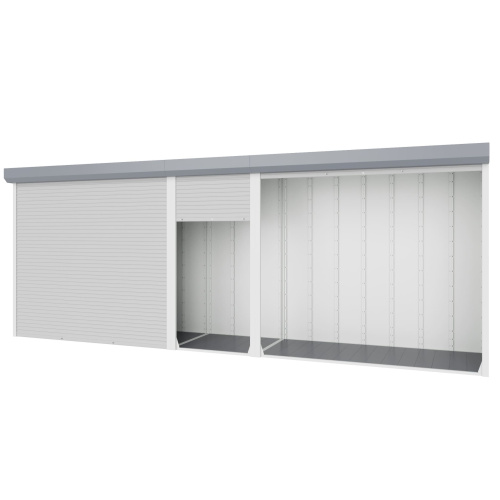 Шкаф роллетный RCAB STG 1500х6450х900 (три рольставни шириной 2150мм)