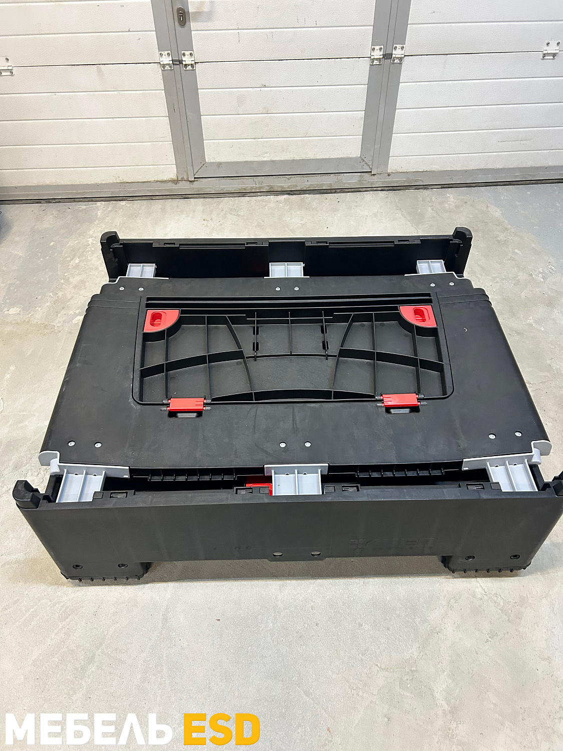 Складной ящик Bigbox с ESD-защитой на ножках